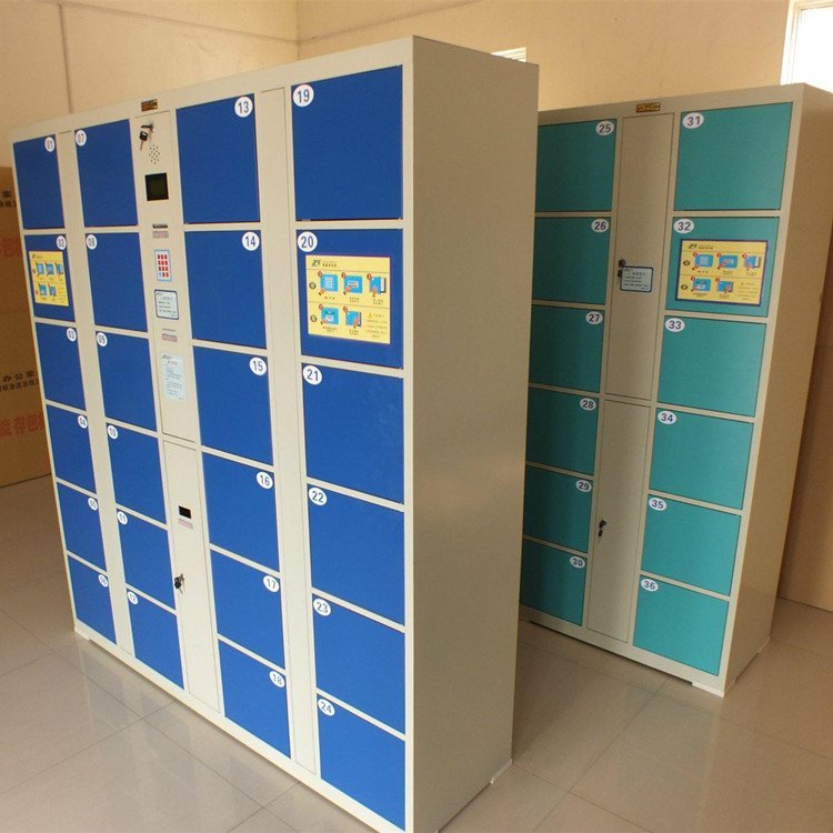 药店公司工厂存包柜商场超市智能储物柜 自助寄存柜人脸识别